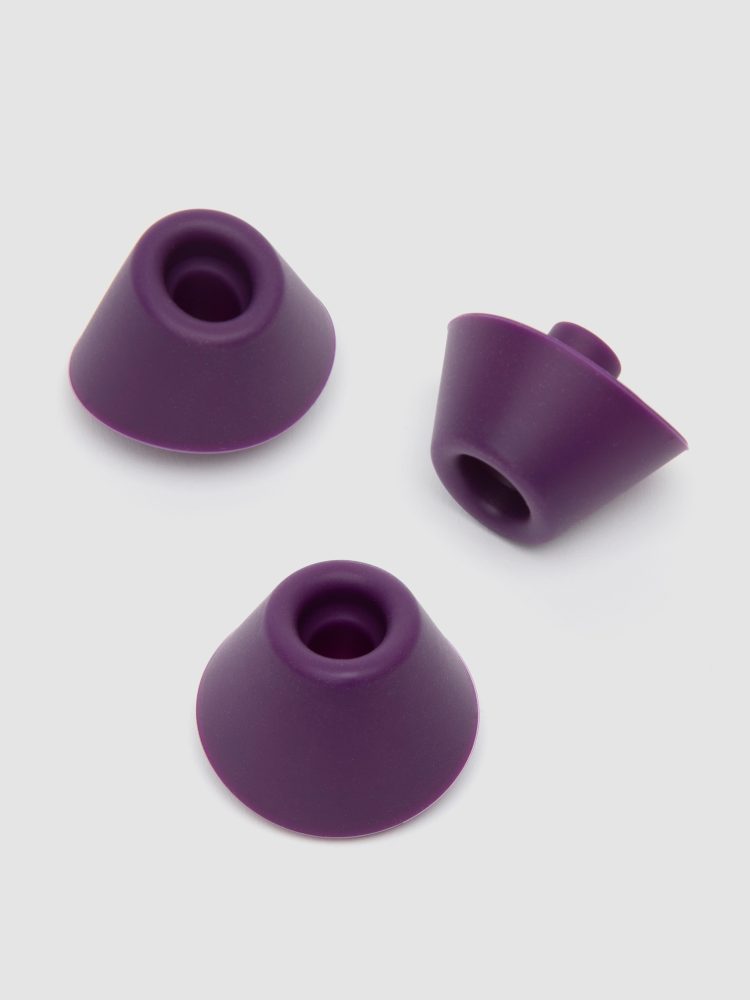 Lovehoney - Womanizer X InsideOut Ersatzköpfe - Violett - Silikon - 3 Stück