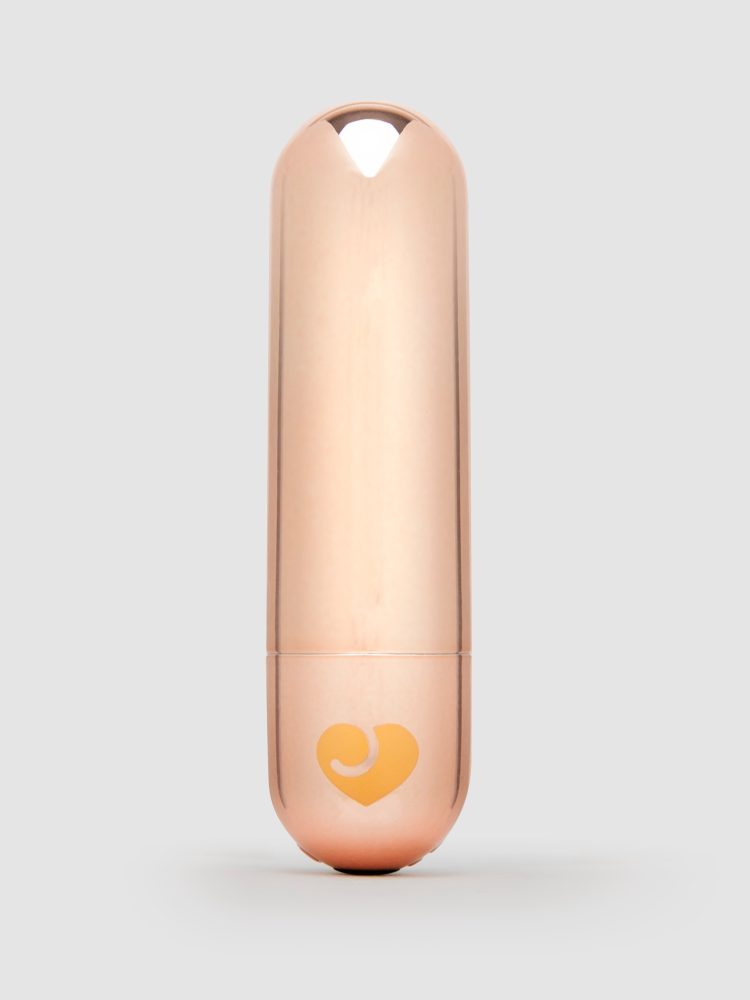 Lovehoney Glow Up Rechargeable Bullet Vibrator Rose Gold (Gold), Gold - Amorana