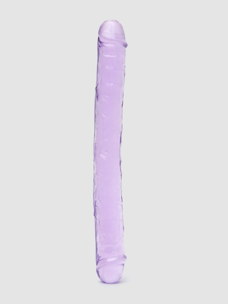 BASICS realistischer Doppeldildo, Violett - Amorana