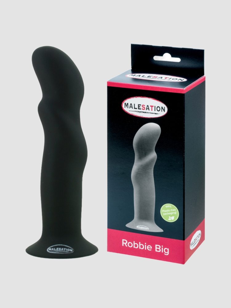 Malesation Robbie Big Dildo, Schwarz - Large - Amorana