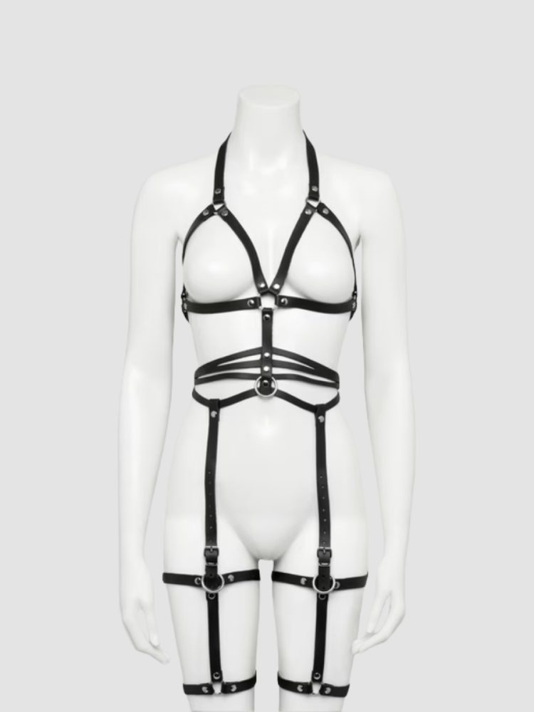 DOMINIX Deluxe Körper- und Bein-Harness