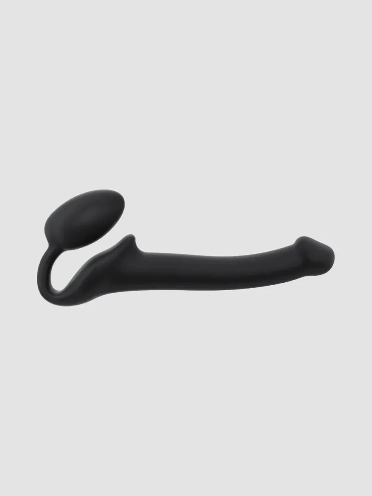 strap-on-me Bendable Strap-on Strap-on Dildo[Black-Small], Small - Amorana
