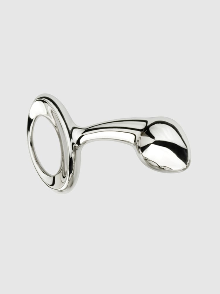 njoy Pure Plug Small Stainless Steel Butt Plug (Silver), Small - Amorana