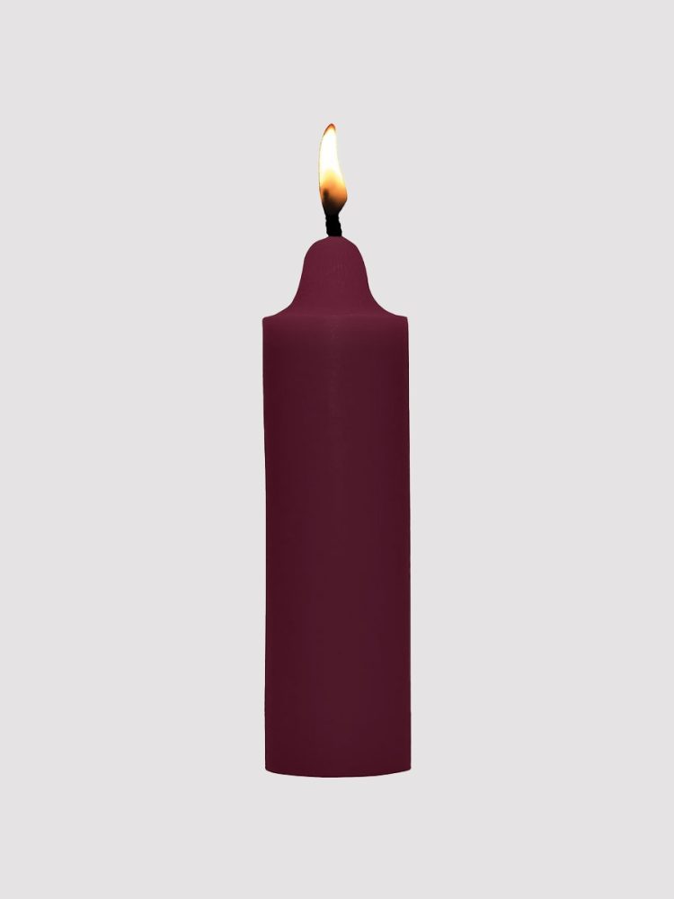 Ouch Wax Play Massage Candle[Dark red], Rose - Amorana