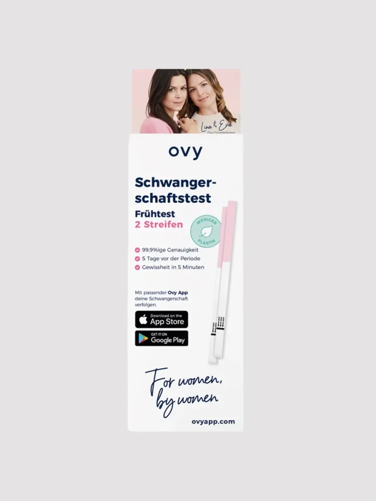 Ovy - Frühtest Schwangerschaftstest - 2 Tests