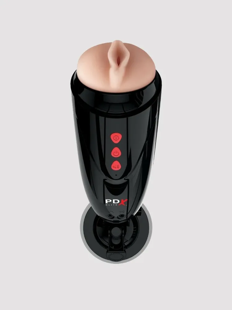 PDX-Elite Dirty Talk Stroker Masturbator mit Vibration