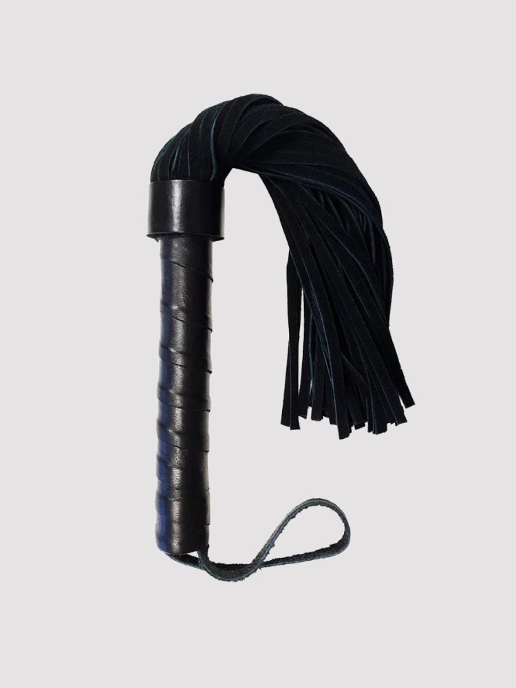 Rouge Short Suede Flogger Peitsche