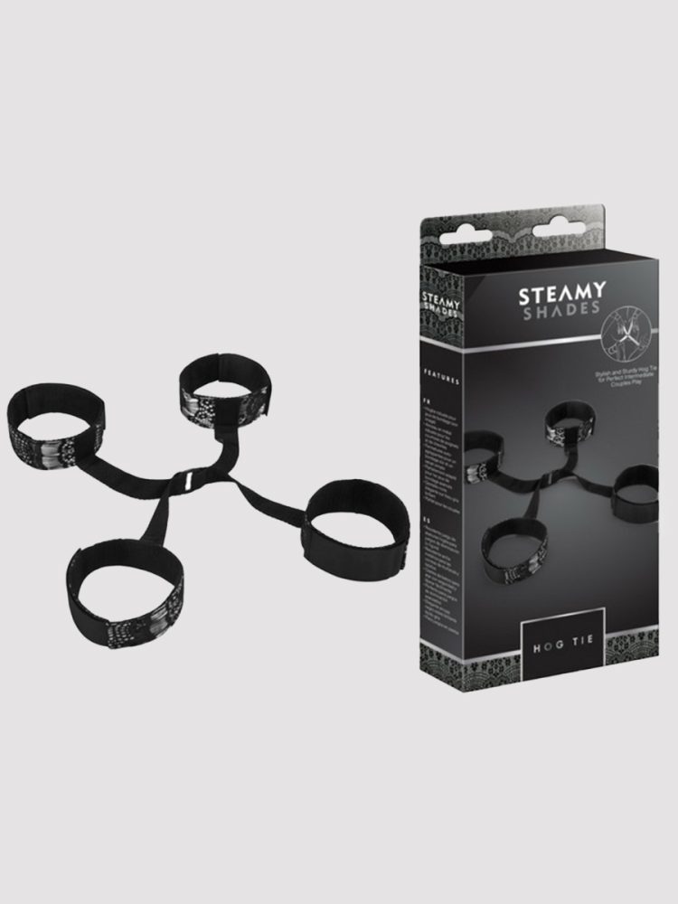 Steamy-Shades Hog Tie Fesseln