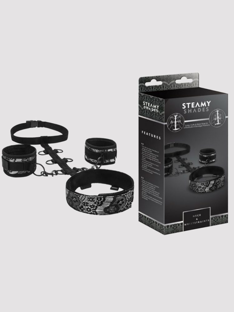 Steamy-Shades Neck & Wriststraints Fesseln