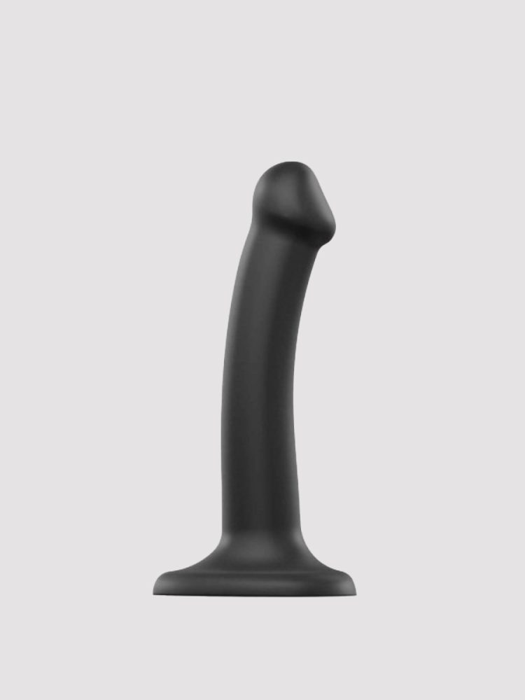 strap-on-me Bendable Strap-on Dildo[Black-Small], Small - Amorana