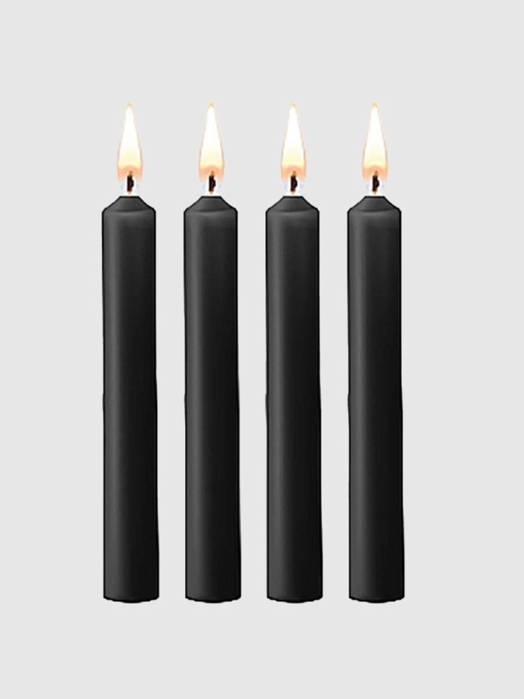 Ouch Wax Play Massage Candle[Black], Schwarz - Amorana