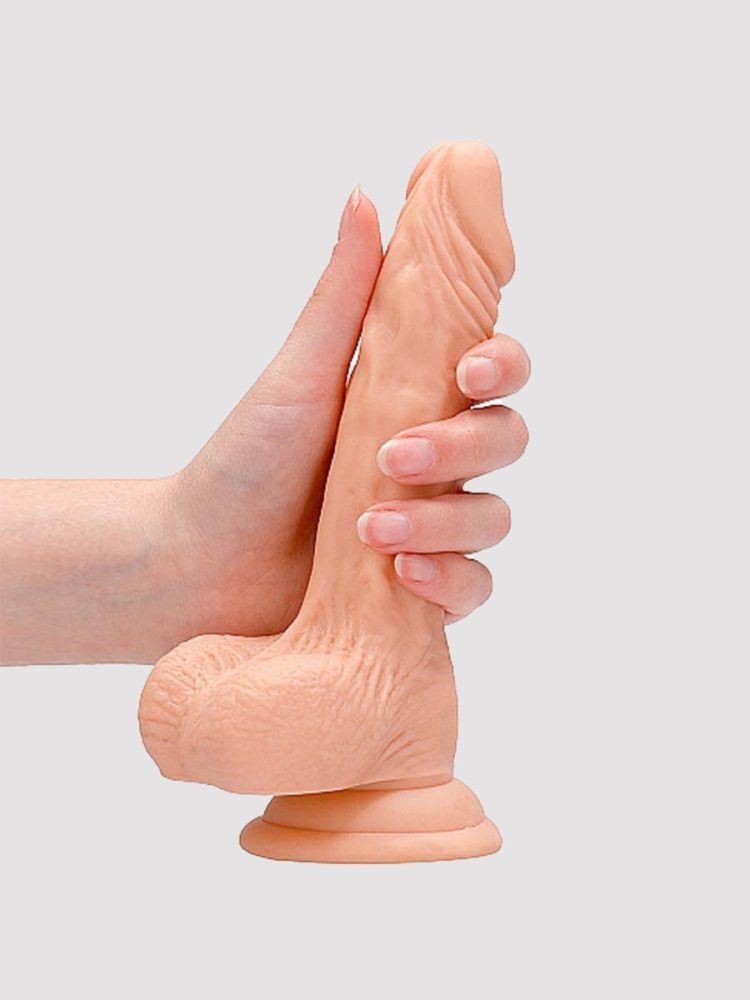 Realrock Realistic Balls Realistischer Dildo[17-cm], 17 cm - Amorana