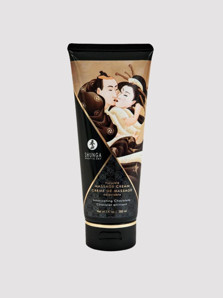 Shunga Kissable Intoxicating Chocolate Massage Creams 200ml, Schokolade - Amorana