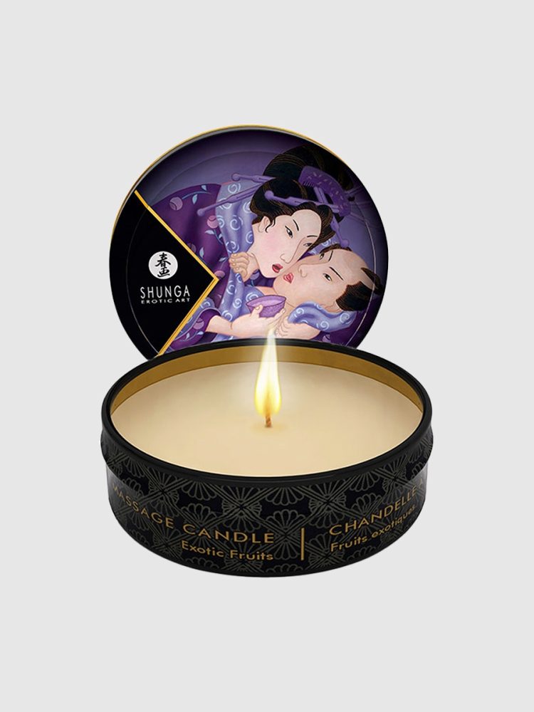 Shunga Scented Massage Candle, Exotische Früchte - Amorana