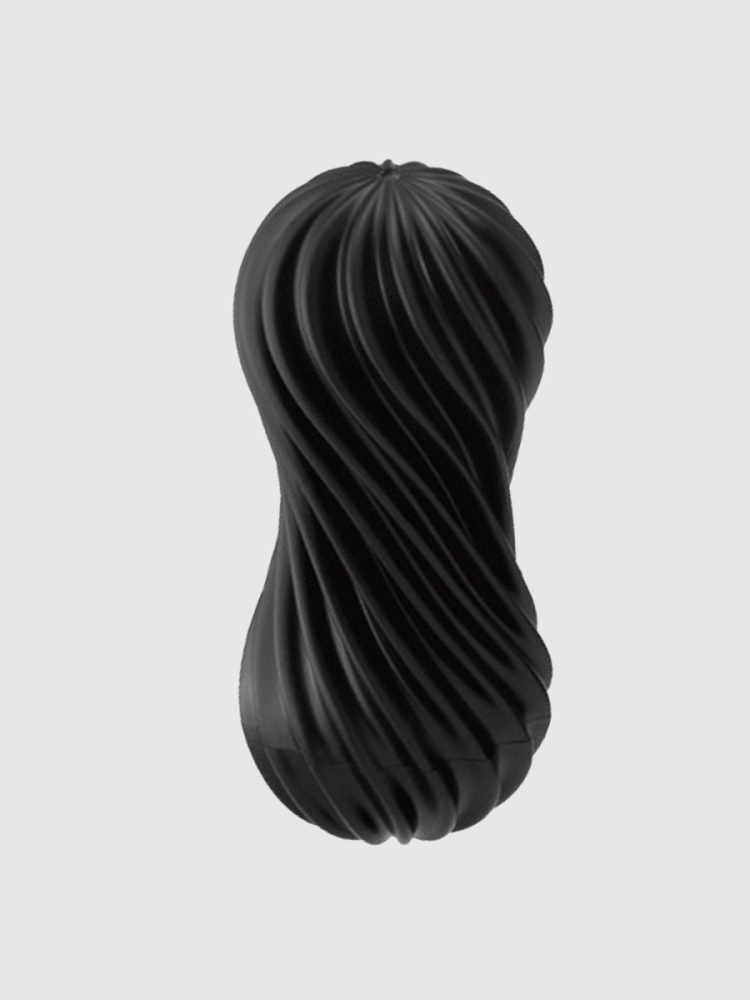 Tenga Flex Manual Masturbator[Black], Schwarz - Amorana