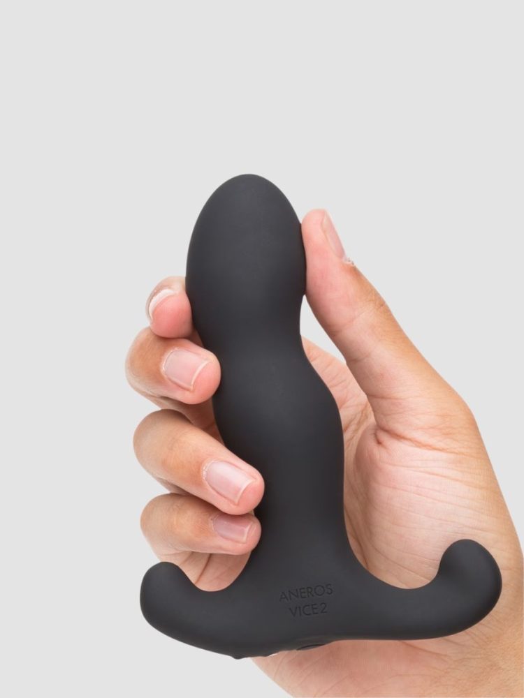 Aneros Vice 2 Silicone Rechargeable Remote Control Prostate Massager (Black)