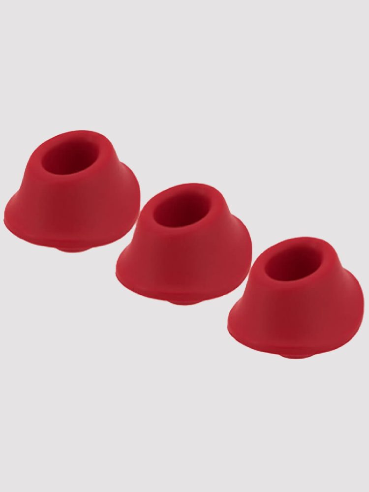 Premium Heads Red M (Pkg of 3), Medium - Amorana