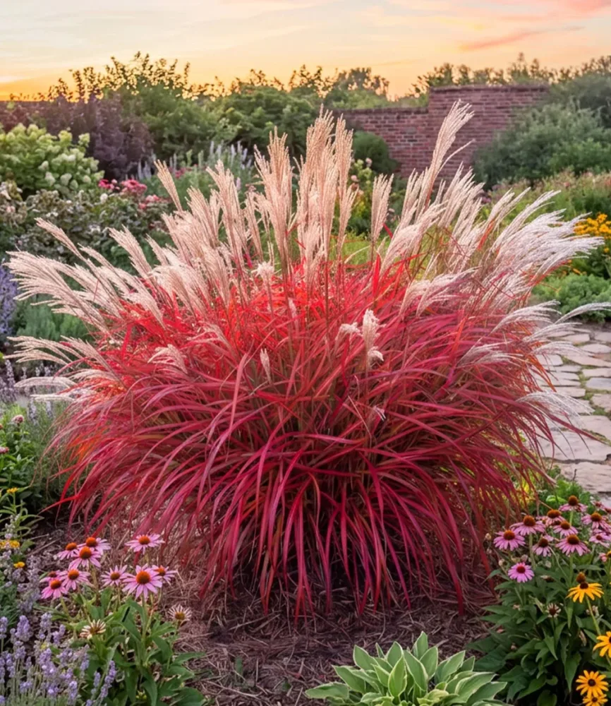 Miscanthus 'Lady in Red®'