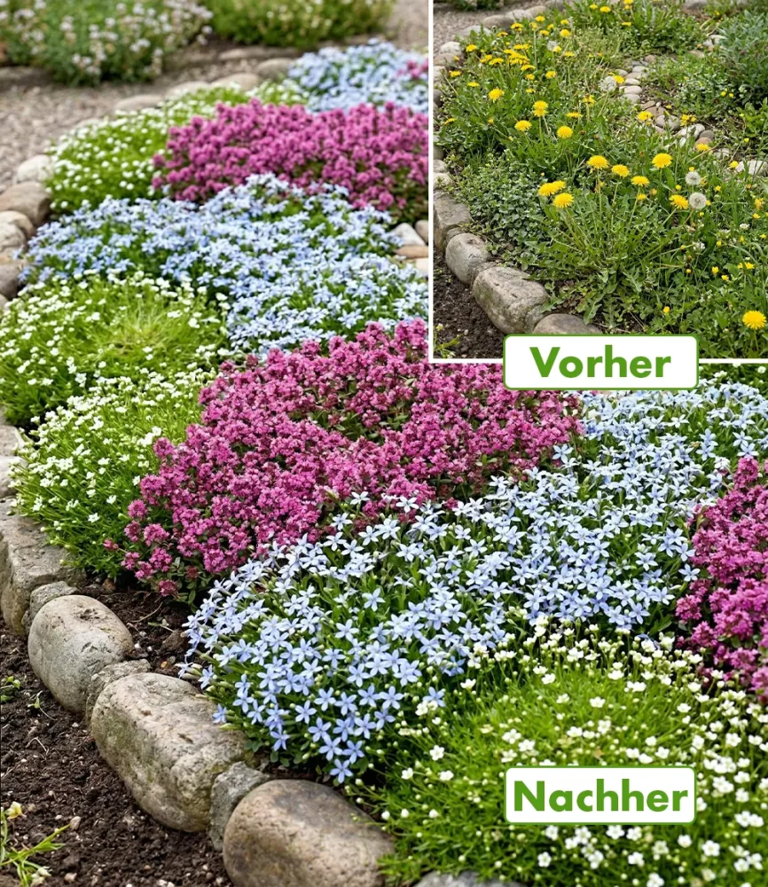 9er Bodendecker-Set gegen Unkraut