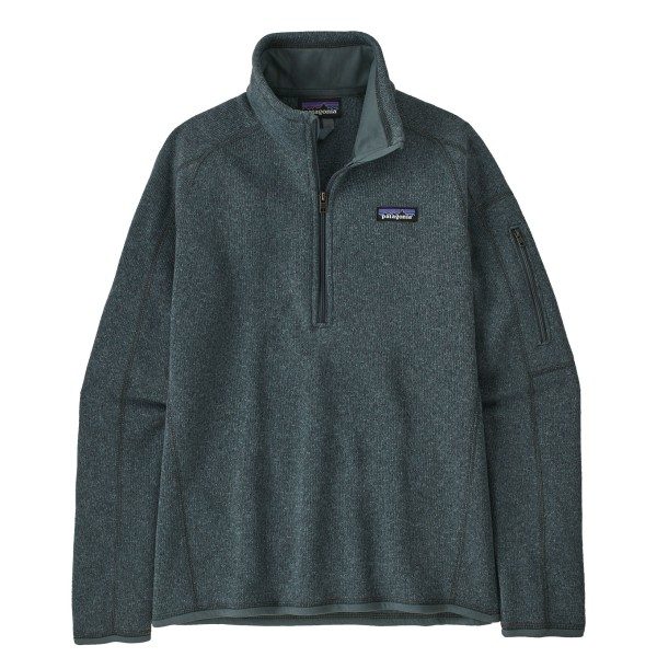 Patagonia - Women's Better Sweater 1/4 Zip - Fleecepullover Gr S blau