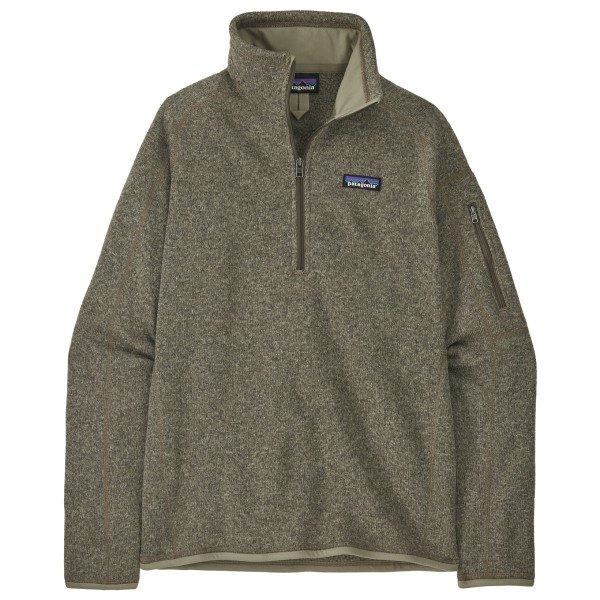 Patagonia - Women's Better Sweater 1/4 Zip - Fleecepullover Gr M oliv/grau