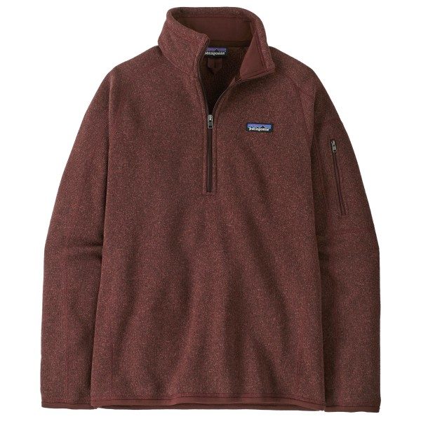 Patagonia - Women's Better Sweater 1/4 Zip - Fleecepullover Gr XL braun