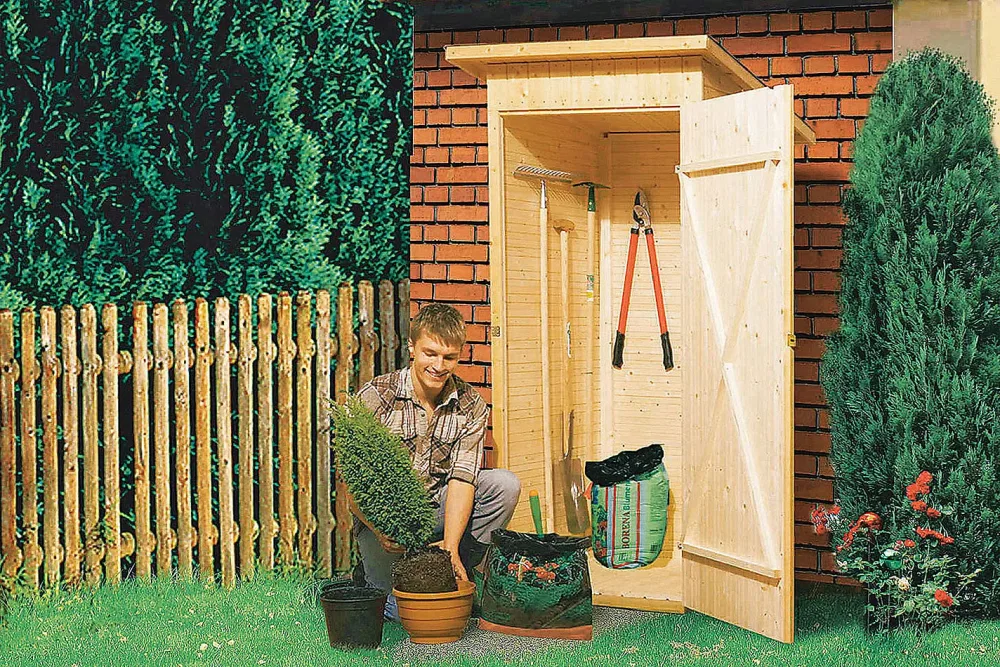 WEKA Garten-/Terrassenschrank 361 Ausführungen:Größe 1