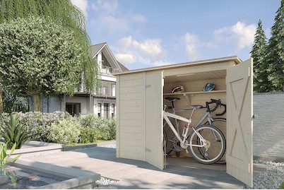 WEKA Fahrrad- und Mülltonnenbox