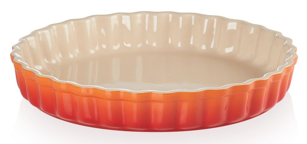 Le Creuset Tarte-Form Steinzeug Ofenrot 28cm