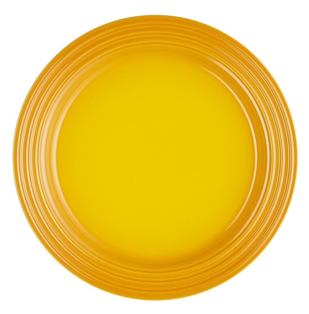 Le Creuset Speiseteller Steinzeug Nectar Gelb 27cm