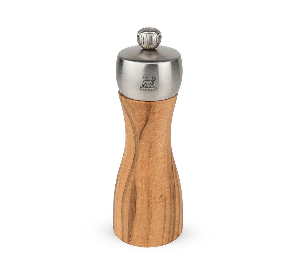 Peugeot Fidji Pfeffermühle Olivenholz Edelstahl 15cm