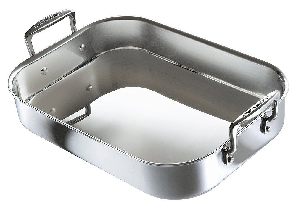 Le Creuset Bratreine 3-Ply Edelstahl 35cm