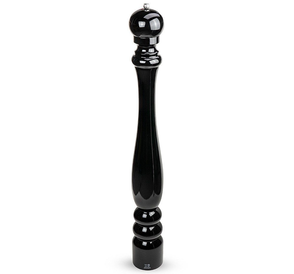 Peugeot Paris Pfeffermühle Holz Schwarz Lackiert 80cm