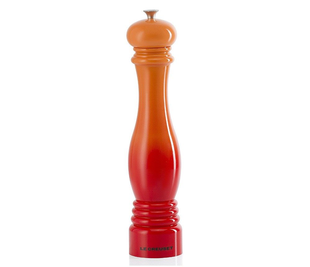 Le Creuset Große Salzmühle Ofenrot 30cm