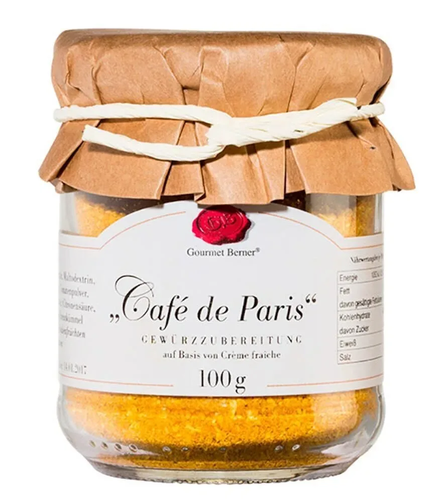 Gourmet Berner Café de Paris Dip Gewürzmischung für Créme Fraîche 100g