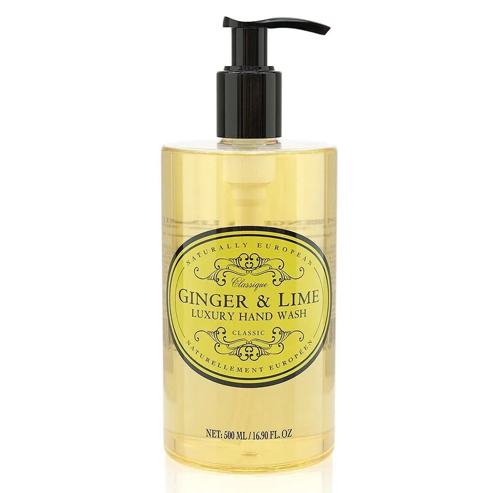 Naturally European Flüssigseife Ginger & Lime 500ml