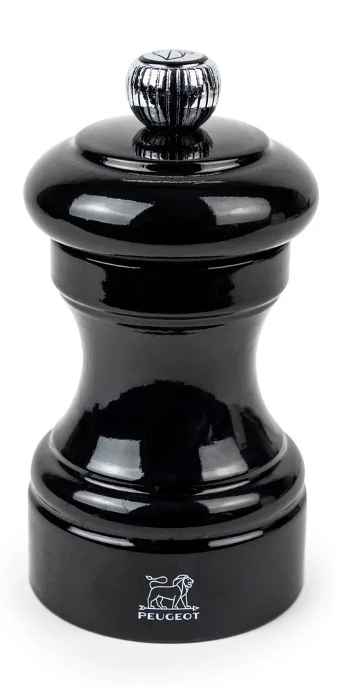 Peugeot Bistro Pfeffermühle Schwarz Glanz 10cm
