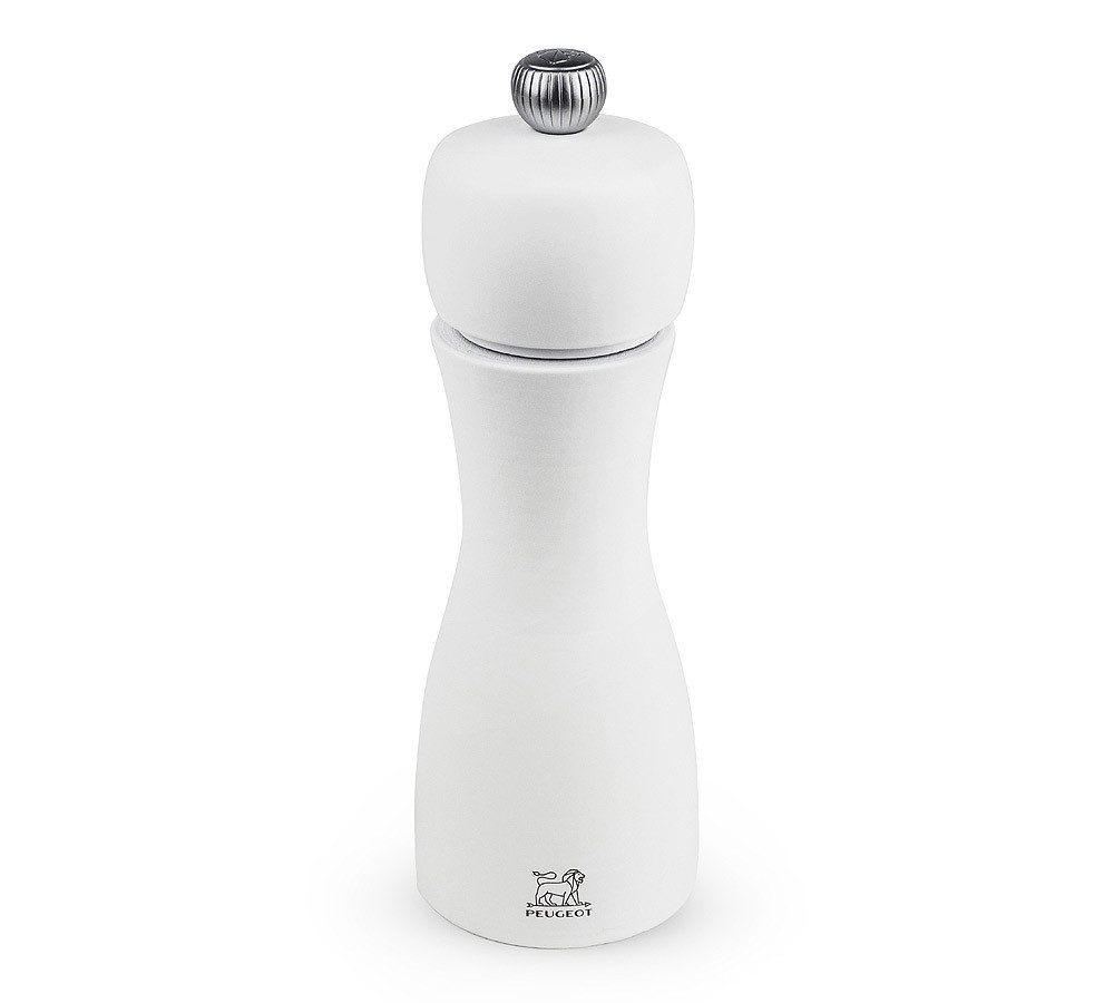 Peugeot Tahiti Salzmühle Holz Weiss Matt 15cm