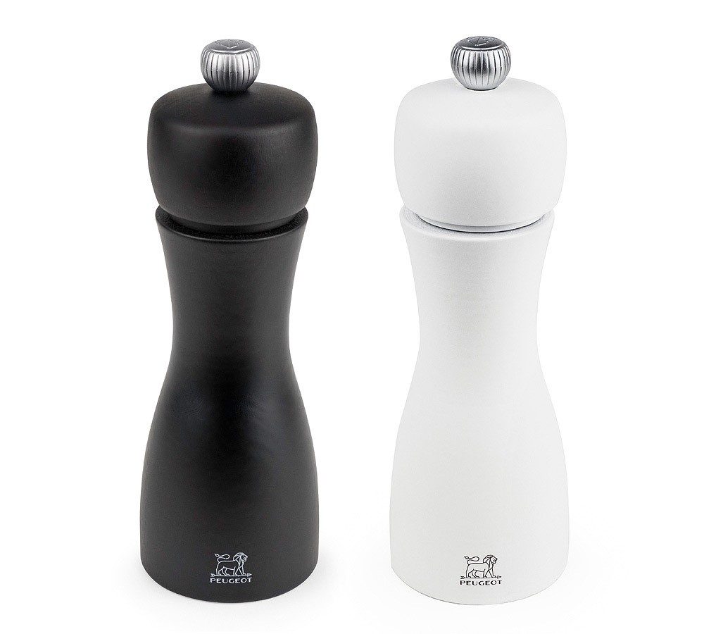 Peugeot Tahiti Duo Pfeffer- & Salzmühle Schwarz Weiß 15cm