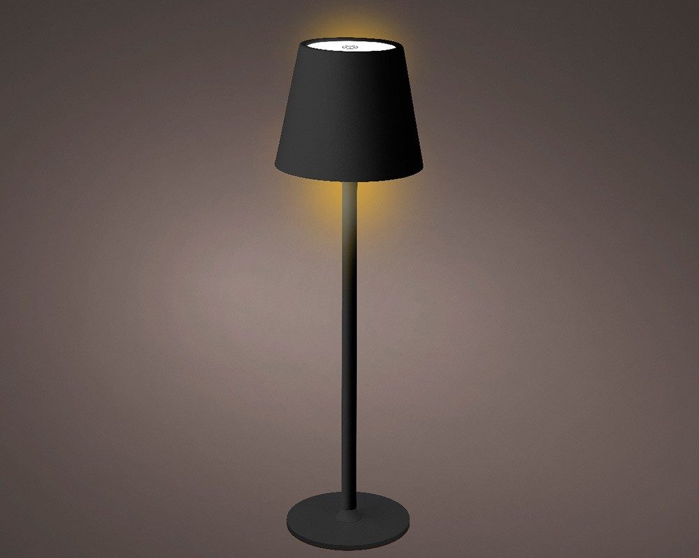 LED Tischlampe Kabellos Dimmbar Touch Tischleuchte Schwarz USB Warmweiß Kaltweiß