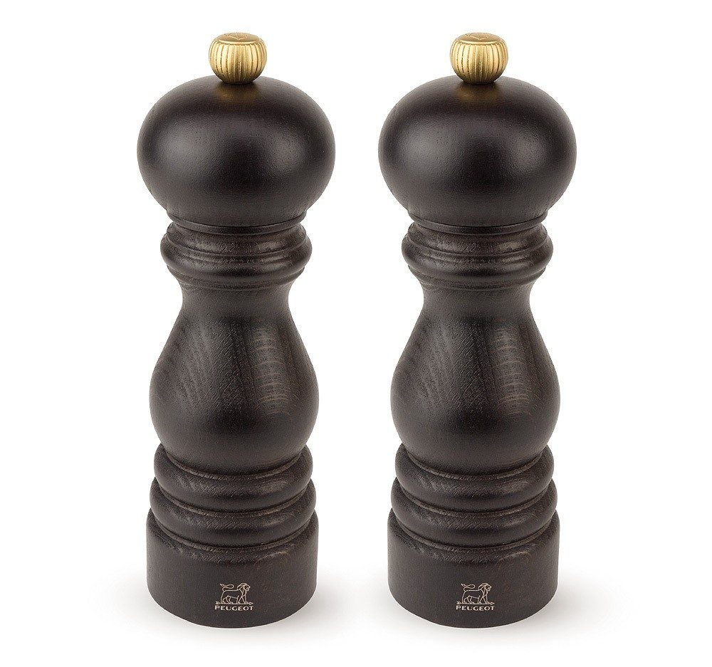 Peugeot Paris SET Pfeffermühle & Salzmühle Holz Schoko U-Select 18cm
