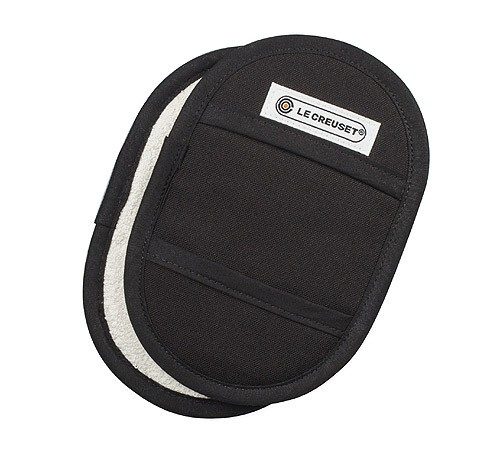 Le Creuset Topf-Griffschutz 2-Stück Textil Schwarz
