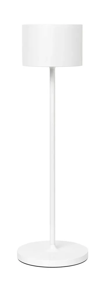 blomus Tischleuchte FAROL kabellos dimmbar LED Akku Outdoor white weiß