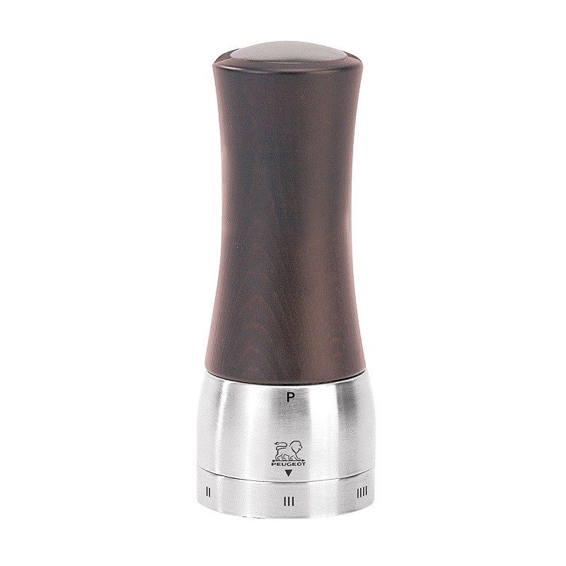 Peugeot Madras Pfeffermühle Edelstahl Holz Schoko U-Select 16cm