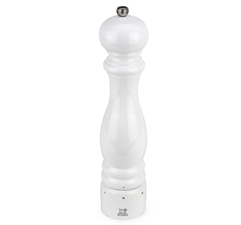 Peugeot Paris Salzmühle Holz Weiß Lackiert U-Select 30cm