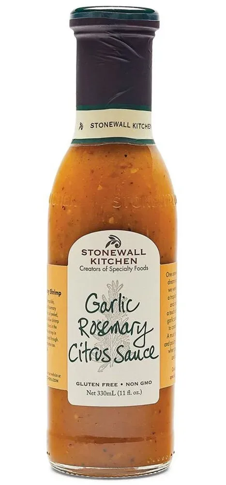 Stonewall Kitchen Garlic Rosemary Citrus Sauce 330 ml