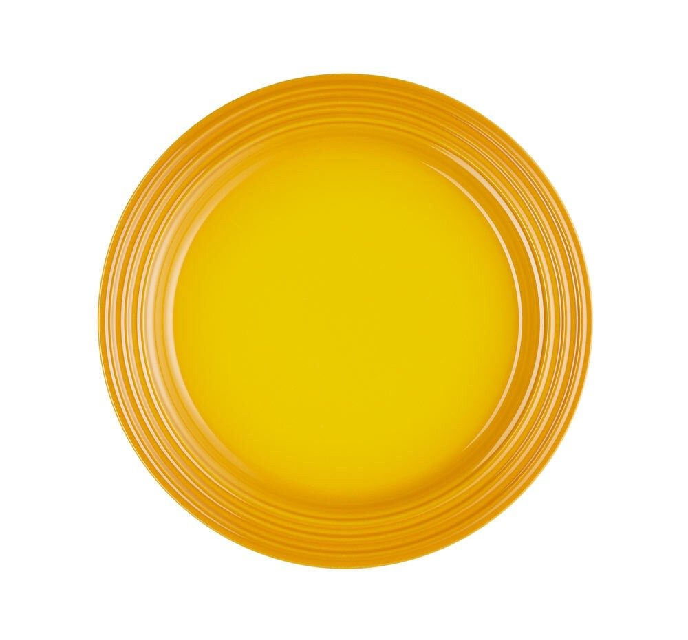 Le Creuset Frühstücksteller Steinzeug Nectar Gelb 22cm