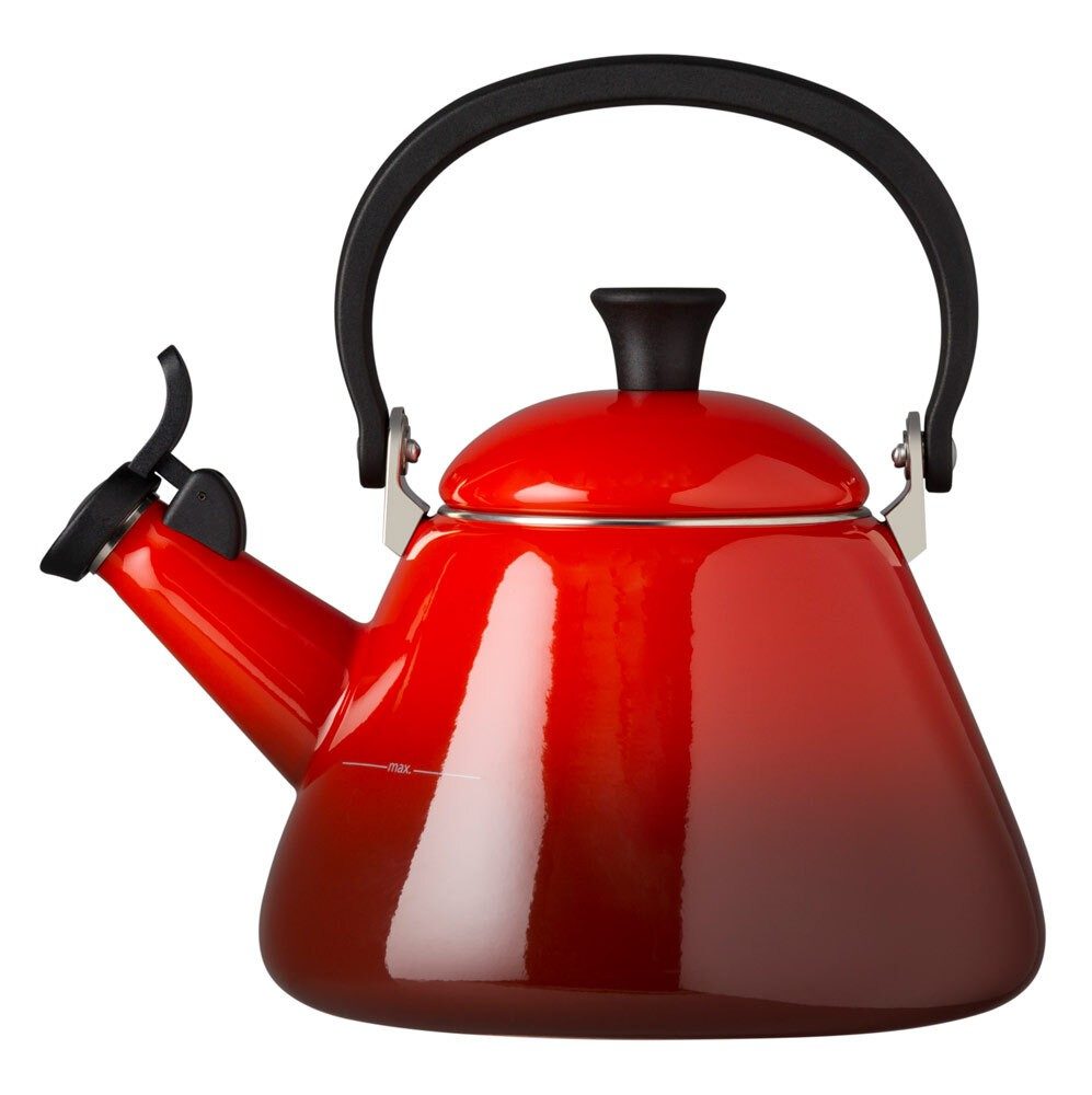 Le Creuset Wasserkessel Kone Kirschrot 1,6 L