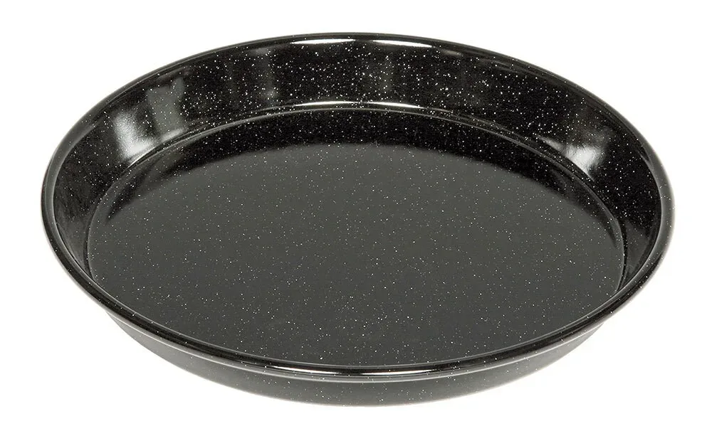 Riess Pizzablech Emaille Schwarz Pizza Backblech 28cm