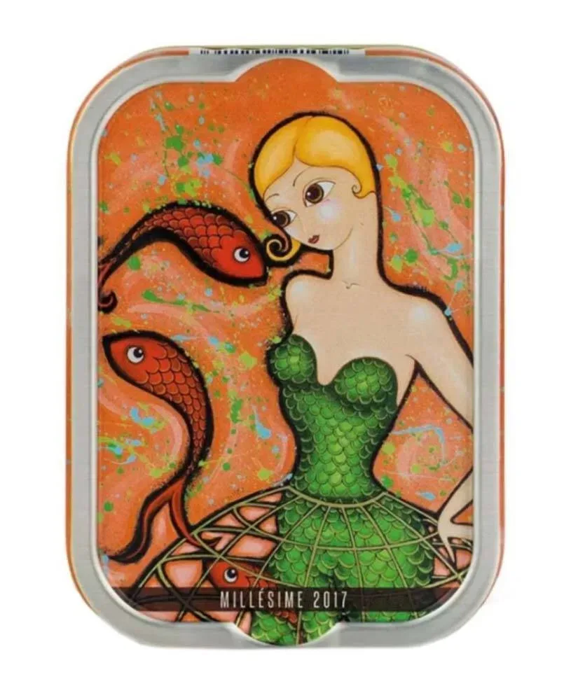 La Perle des Dieux Jahrgangssardinen Lulu 2017 in Olivenöl - Dose 115 g